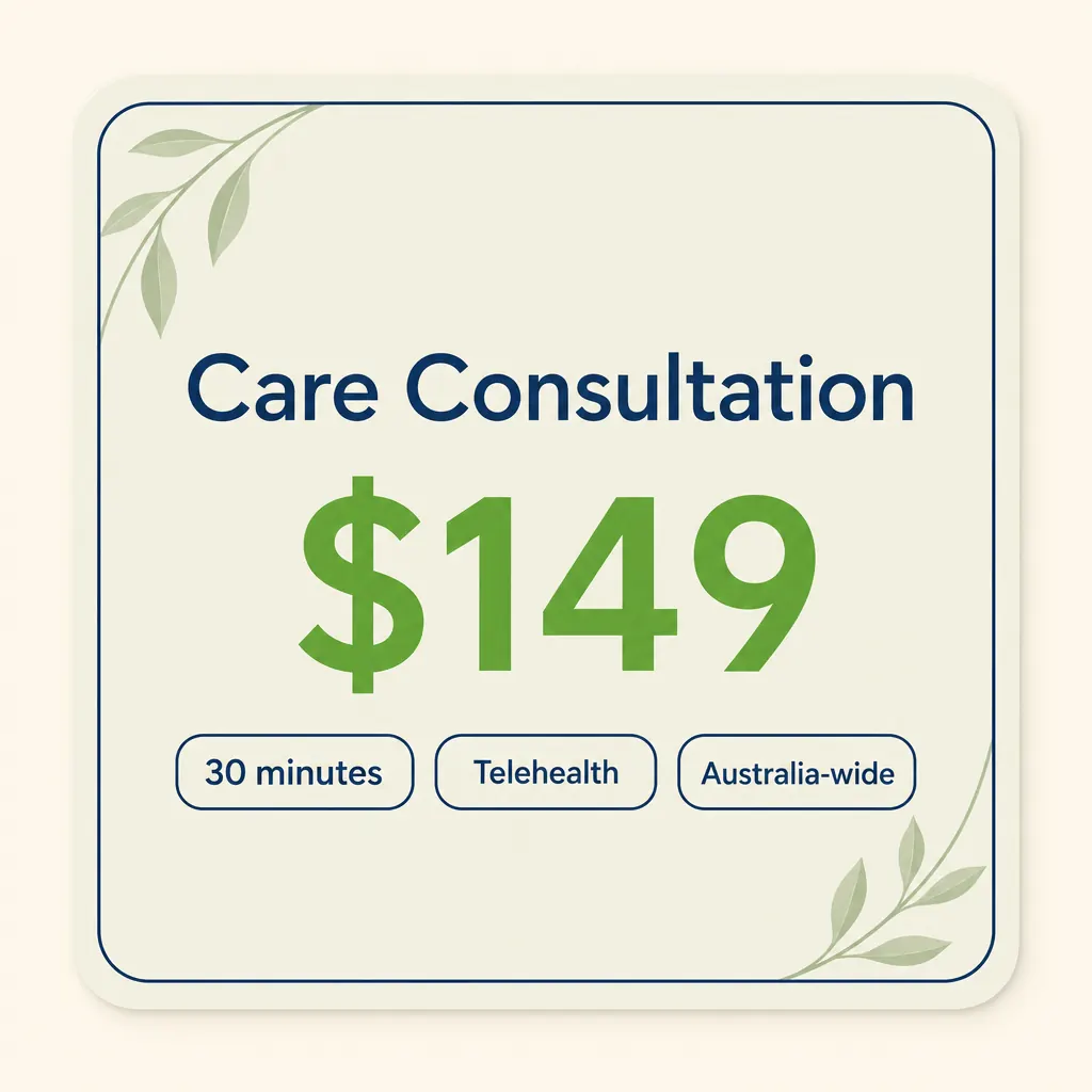 Calm, supportive Care Consultation by TrueMed